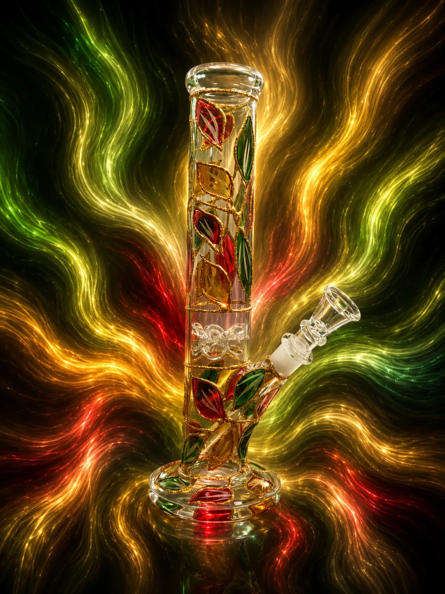 Custom art bong at Puff Paradise Winnipeg — piece 6